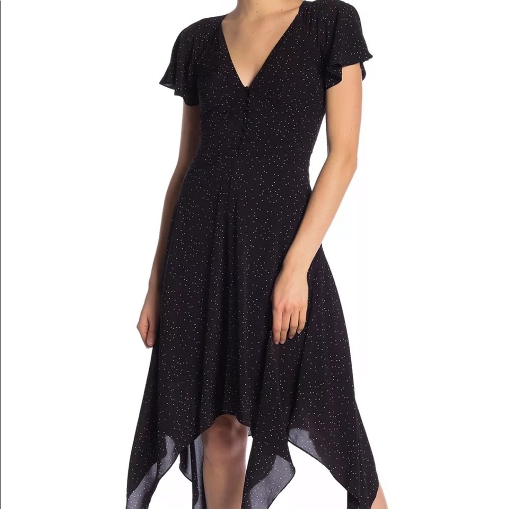 Joie Tamyra Heart print dress